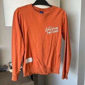 Monat work from WiFi Crewneck sweater size xsmall